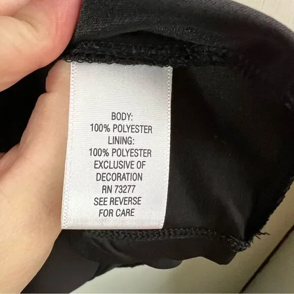 Candies Fit N Flare Bow Back Dress NWT - Picture 6 of 10